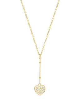 Collier Argent Doré et Oxydes de Zirconium Jourdan Aimée | UB Bijoux