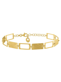 Bracelet Argent Doré Jourdan Olympie | UB Bijoux