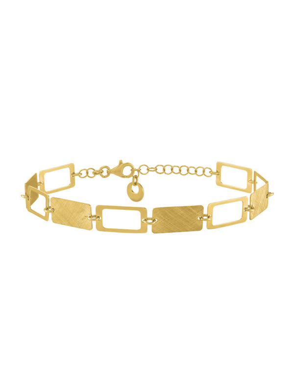 Bracelet Argent Doré Jourdan Olympie | UB Bijoux