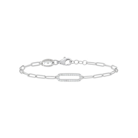 Bracelet Argent et Oxydes de Zirconium Charles Garnier | UB Bijoux