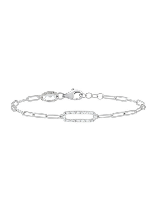 Bracelet Argent et Oxydes de Zirconium Charles Garnier | UB Bijoux