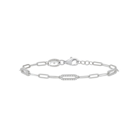 Bracelet Argent et Oxydes de Zirconium Charles Garnier | UB Bijoux