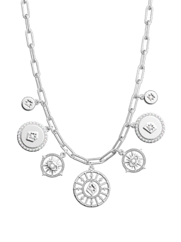 Collier Couleur Argent Astrale Les Georgettes | UB Bijoux