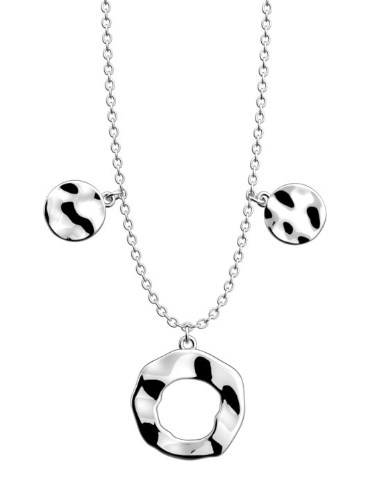 Collier Couleur Argent Pure Organique Les Georgettes | UB Bijoux