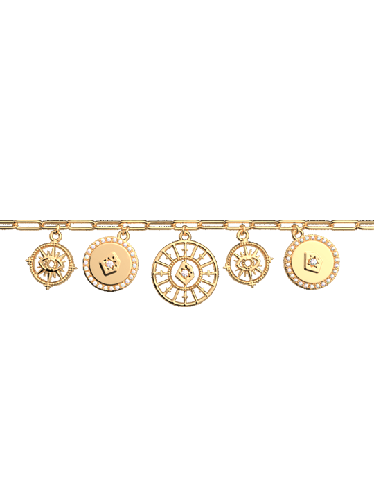 Bracelet Doré Astrale Les Georgettes | UB Bijoux