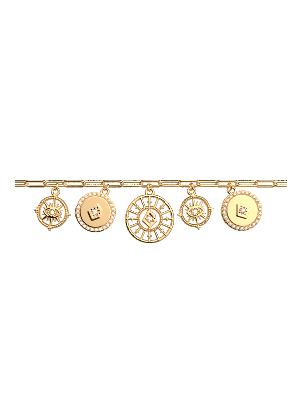 Bracelet Doré Astrale Les Georgettes | UB Bijoux