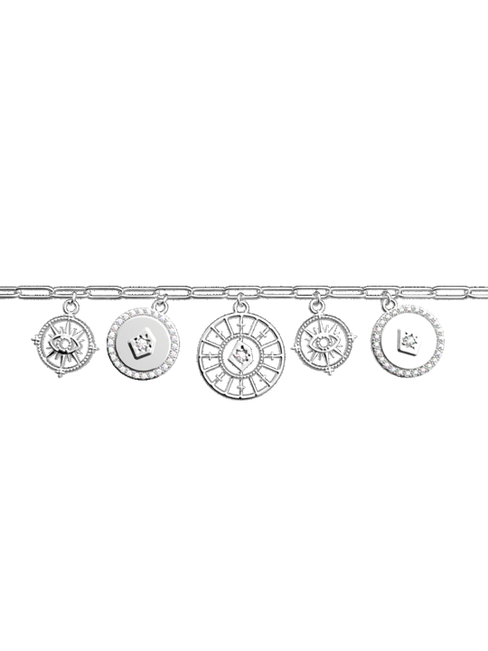 Bracelet Couleur Argent Astrale Les Georgettes | UB Bijoux