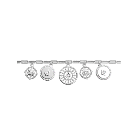 Bracelet Couleur Argent Astrale Les Georgettes | UB Bijoux