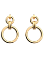 Boucles d'Oreilles Dorées Trésor Les Georgettes | UB Bijoux