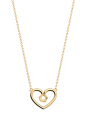Collier Doré Coeur Girafe Les Georgettes | UB Bijoux