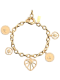 Bracelet Doré Coeur Céleste Les Georgettes | UB Bijoux