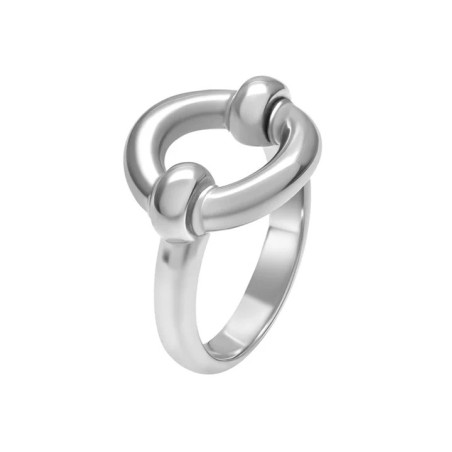Bague Argent Ronde Trilogie Alchimie Petite Tournaire | UBBijoux.com