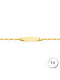 Gourmette Enfant Or Jaune 375 | UB Bijoux