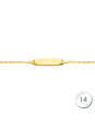 Gourmette Enfant Or Jaune 375 | UB Bijoux