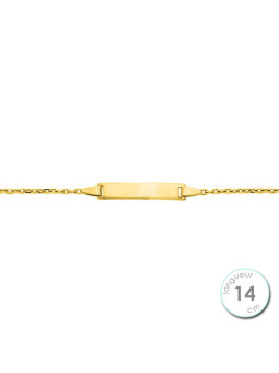 Gourmette Enfant Or Jaune 375 | UB Bijoux
