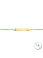 Gourmette Enfant Or Jaune 375 | UB Bijoux