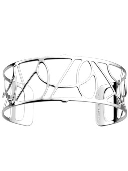 Bracelet Poignet Fort Couleur Argent Valse Les Georgettes | UB Bijoux