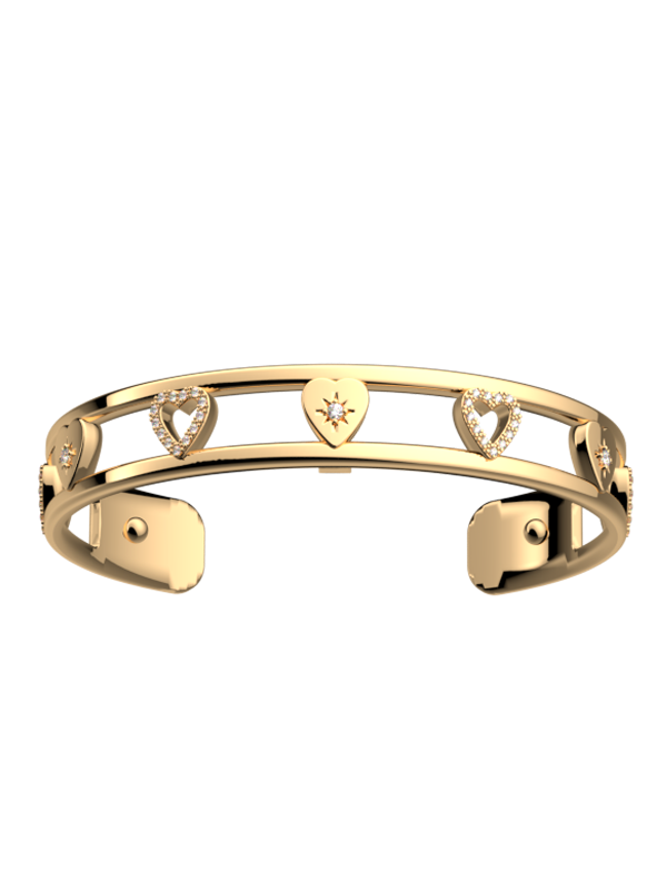 Bracelet Doré Cœur Céleste Les Georgettes | UB Bijoux