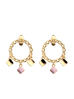 Boucles d'Oreilles Doré Victoria Les Georgettes | UB Bijoux