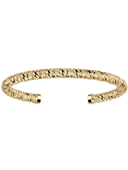 Bracelet Jonc Doré Icone Torsade Les Georgettes | UB Bijoux