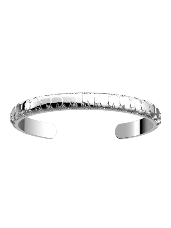 Bracelet Jonc Couleur Argent Icone Les Georgettes | UB Bijoux
