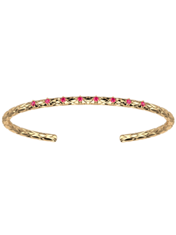 Bracelet Jonc Doré Joyau Les Georgettes | UB Bijoux