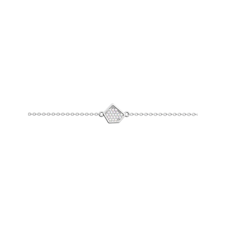 Bracelet Couleur Argent Girafe Iconique Les Georgettes | UB Bijoux