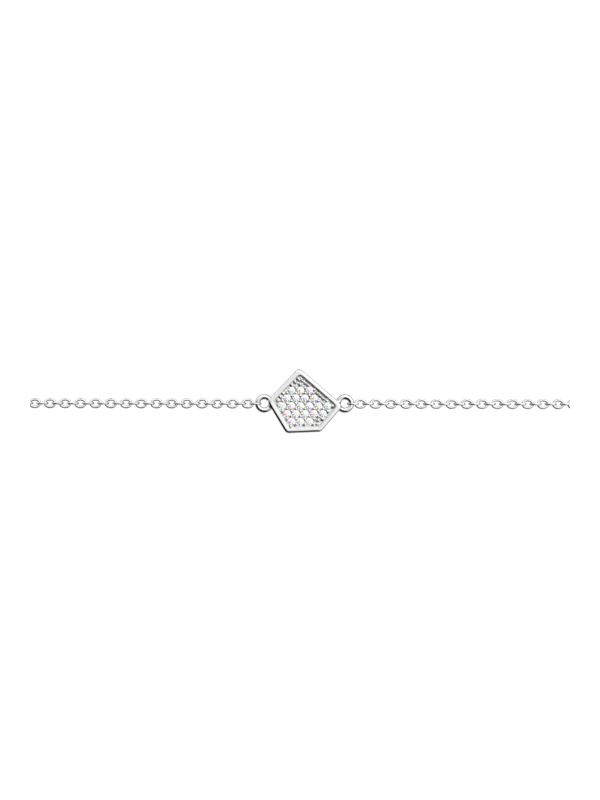 Bracelet Couleur Argent Girafe Iconique Les Georgettes | UB Bijoux