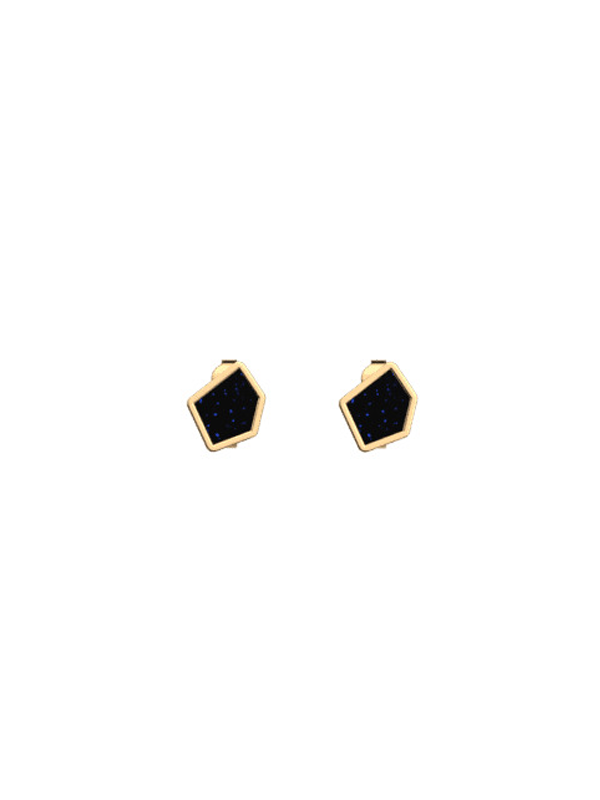 Boucles d'Oreilles Doré Gatsby Les Georgettes | UB Bijoux