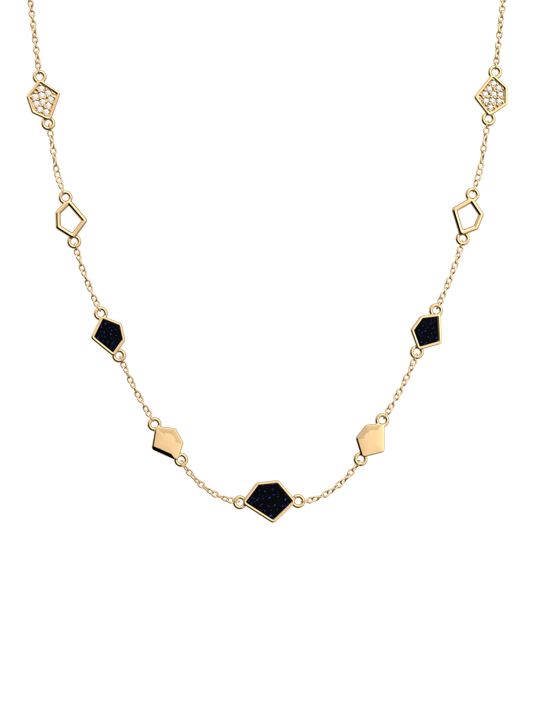 Collier Doré Gatsby Les Georgettes | UB Bijoux
