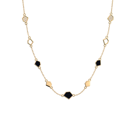 Collier Doré Gatsby Les Georgettes | UB Bijoux