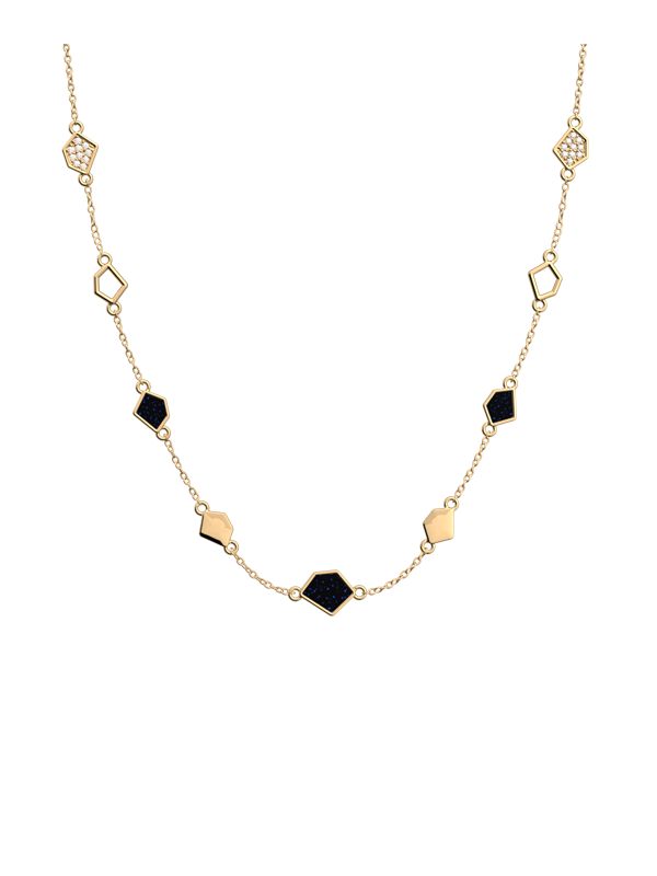 Collier Doré Gatsby Les Georgettes | UB Bijoux