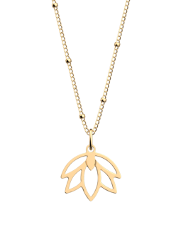 Collier Doré Lotus Les Georgettes | UB Bijoux
