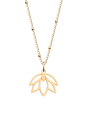 Collier Doré Lotus Les Georgettes | UB Bijoux