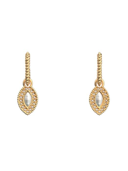 Boucles d'Oreilles Doré Persane Les Georgettes | UB Bijoux