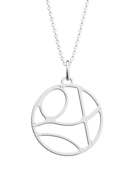 Collier Couleur Argent Valse Les Georgettes | UB Bijoux