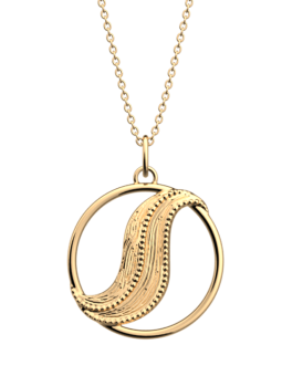 Collier Doré Drapé Les Georgettes | UB Bijoux