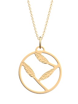 Collier Doré Epi de Blé Les Georgettes | UB Bijoux
