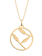 Collier Doré Epi de Blé Les Georgettes | UB Bijoux