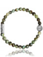 Bracelet Perle Turquoise Africaine et Talisman Lauren Steven | UB Bijoux