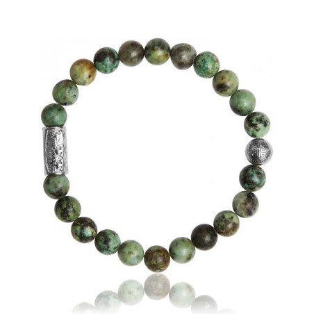 Bracelet Perle Turquoise Africaine Lauren Steven | UB Bijoux
