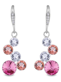 Boucles d'Oreilles Argent et Cristal Spark | UB Bijoux