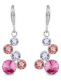 Boucles d'Oreilles Argent et Cristal Spark | UB Bijoux