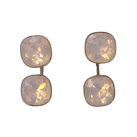 Boucles d'Oreilles Argent et Cristal Spark | UB Bijoux