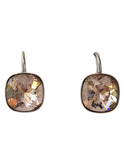 Boucles d'Oreilles Argent et Cristal Spark | UB Bijoux
