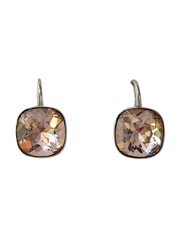 Boucles d'Oreilles Argent et Cristal Spark | UB Bijoux