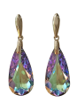 Boucles d'Oreilles Argent et Cristal Spark | UB Bijoux