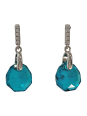 Boucles d'Oreilles Argent Cristal et Oxydes de Zirconium Spark | UB Bijoux