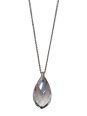 Collier Argent et Cristal Blanc Spark | UB Bijoux