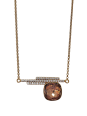 Collier Plaqué Or Oxydes de Zirconium et Cristal Spark | UB Bijoux